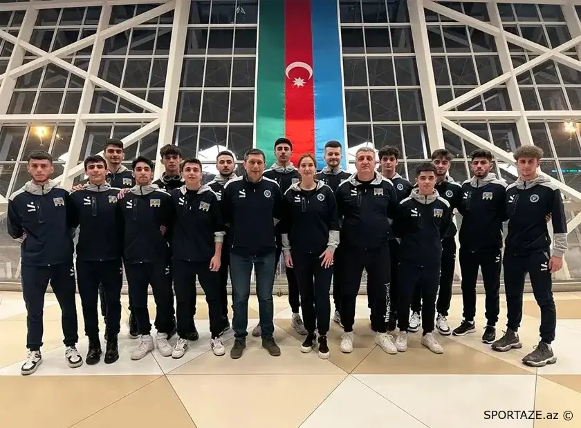 Oğlan voleybolçulardan ibarət Azərbaycan millisi Polşaya yollanıb