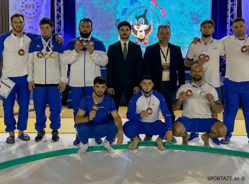 Azərbaycan sumoçuları Avropa çempionatında 11 medal qazanıblar