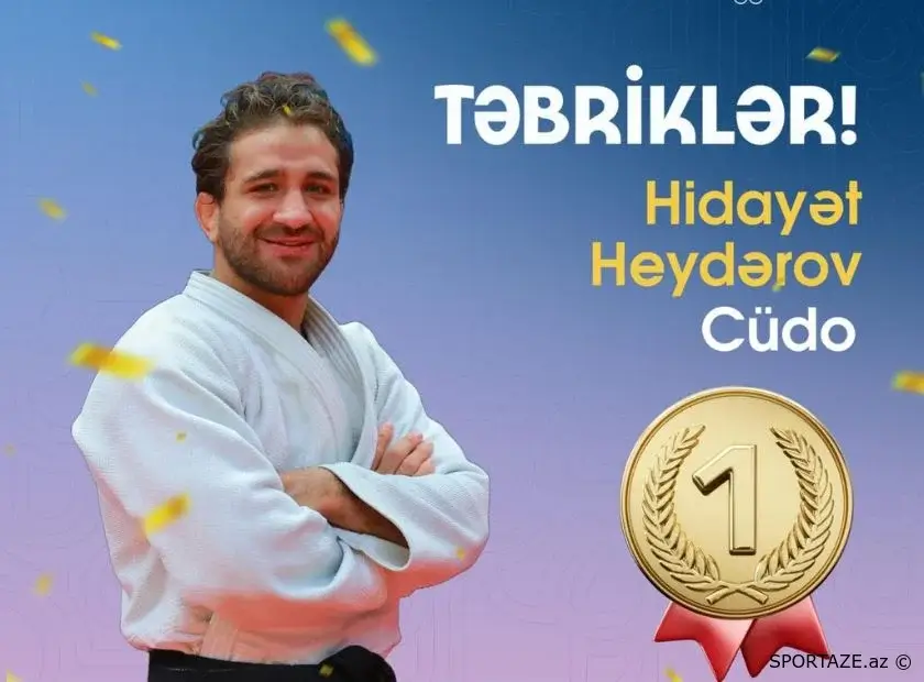 Paris-2024: Hidayət Heydərov Fransa idmançısına qalib gələrək olimpiya çempionu olub